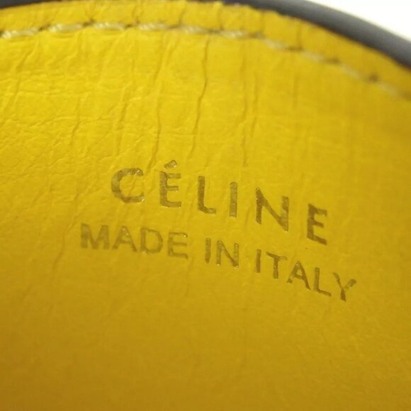 Authentic CELINE Card Case leather [Used] - Picture 12 of 13